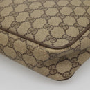 GUCCI GG Supreme Clutch Bag PVC Beige 89 01 044 Auth ep8864-15
