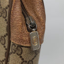 GUCCI GG Supreme Clutch Bag PVC Beige 89 01 044 Auth ep8864-8