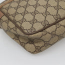 GUCCI GG Supreme Clutch Bag PVC Beige 89 01 044 Auth ep8864-14
