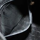 GUCCI Bamboo Shoulder Bag Suede Black Gold 001 1577 2615 Auth ep8865-11