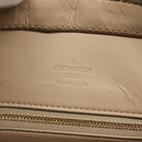 LOUIS VUITTON Monogram Vernis Houston Hand Bag Beige M91004 LV Auth ep8871-10