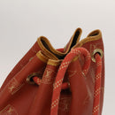 LOUIS VUITTON LV Cup Saint Tropez Shoulder Bag Red M80026 LV Auth ep8882-6