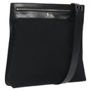 GUCCI Shoulder Bag Nylon Black Silver 92560 Auth ep8886-1