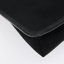 GUCCI Shoulder Bag Nylon Black Silver 92560 Auth ep8886-9