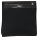 GUCCI Shoulder Bag Nylon Black Silver 92560 Auth ep8886-13