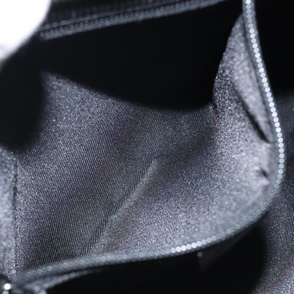 GUCCI Shoulder Bag Nylon Black Silver 92560 Auth ep8886