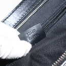 GUCCI Shoulder Bag Nylon Black Silver 92560 Auth ep8886-12