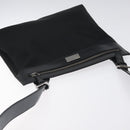 GUCCI Shoulder Bag Nylon Black Silver 92560 Auth ep8886-6