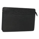 LOUIS VUITTON Epi Pochette Homme Clutch Bag Black Noir M52522 LV Auth ep8903-1