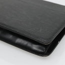 LOUIS VUITTON Epi Pochette Homme Clutch Bag Black Noir M52522 LV Auth ep8903-7