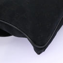 GUCCI GG Canvas Shoulder Bag Black Silver 256100 Auth ep8911-13