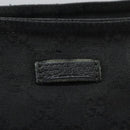 GUCCI GG Canvas Shoulder Bag Black Silver 256100 Auth ep8911-16