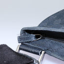 GUCCI GG Canvas Shoulder Bag Black Silver 256100 Auth ep8911-18