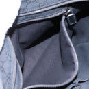 GUCCI GG Canvas Shoulder Bag Black Silver 256100 Auth ep8911-24