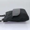 GUCCI GG Canvas Shoulder Bag Black Silver 256100 Auth ep8911-4