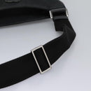 GUCCI GG Canvas Shoulder Bag Black Silver 256100 Auth ep8911-8