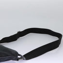 GUCCI GG Canvas Shoulder Bag Black Silver 256100 Auth ep8911-9