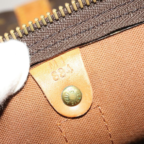 LOUIS VUITTON Monogram Keepall 55 Boston Bag M41424 LV Auth ep8912