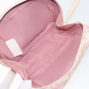 Christian Dior Trotter Canvas Pouch PVC Pink Silver Auth ep8923-10