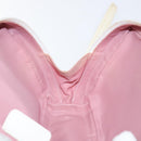 Christian Dior Trotter Canvas Pouch PVC Pink Silver Auth ep8923-11