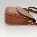Burberrys Shoulder Bag Leather Brown Gold Auth ep8934-3