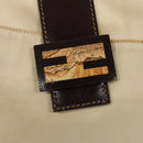 FENDI Shoulder Bag Canvas White Auth ep8951-19