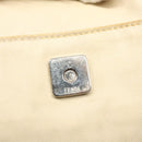 FENDI Shoulder Bag Canvas White Auth ep8951-10
