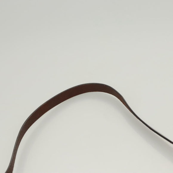 FENDI Shoulder Bag Canvas White Auth ep8951