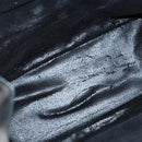 GUCCI Bamboo Body Bag Patent leather Black Gold Auth ep8958-10