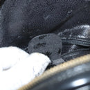 GUCCI Bamboo Body Bag Patent leather Black Gold Auth ep8958-12