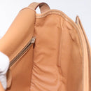 CELINE Macadam Canvas Shoulder Bag PVC Leather Brown Gold Auth ep8986-20