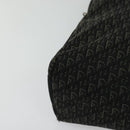 Christian Dior Trotter Canvas Shoulder Bag Black Auth ep8989-10