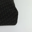 Christian Dior Trotter Canvas Shoulder Bag Black Auth ep8989-11