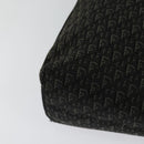 Christian Dior Trotter Canvas Shoulder Bag Black Auth ep8989-12