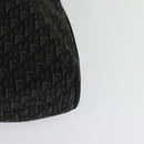 Christian Dior Trotter Canvas Shoulder Bag Black Auth ep8989-13