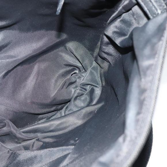 Christian Dior Trotter Canvas Shoulder Bag Black Auth ep8989