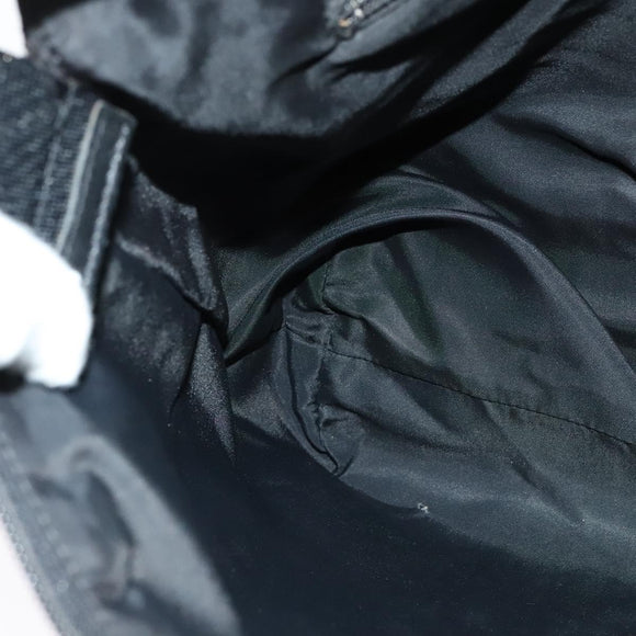 Christian Dior Trotter Canvas Shoulder Bag Black Auth ep8989