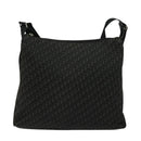 Christian Dior Trotter Canvas Shoulder Bag Black Auth ep8989-2