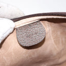 GUCCI GG Supreme Shoulder Bag PVC Beige Gold Auth ep8994-15