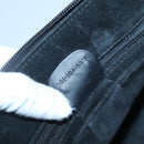 GUCCI Web Sherry Line Shoulder Bag Leather Black Gold 001 104 0918 Auth ep8999-12