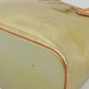 LOUIS VUITTON Monogram Vernis Houston Hand Bag Gris M91053 LV Auth ep9001-9