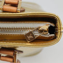 LOUIS VUITTON Monogram Vernis Houston Hand Bag Gris M91053 LV Auth ep9001-17