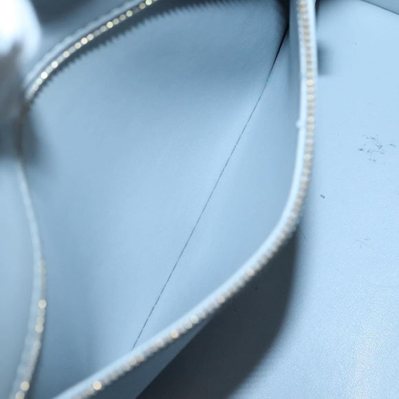 LOUIS VUITTON Monogram Vernis Houston Hand Bag Gris M91053 LV Auth ep9001