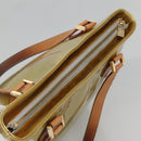 LOUIS VUITTON Monogram Vernis Houston Hand Bag Gris M91053 LV Auth ep9001-6