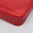 LOUIS VUITTON Epi Danube Shoulder Bag Red M45637 LV Auth ep9002-14
