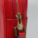 LOUIS VUITTON Epi Danube Shoulder Bag Red M45637 LV Auth ep9002-18