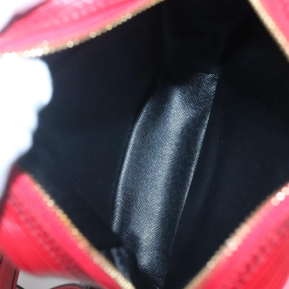 LOUIS VUITTON Epi Danube Shoulder Bag Red M45637 LV Auth ep9002