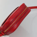 LOUIS VUITTON Epi Danube Shoulder Bag Red M45637 LV Auth ep9002-6