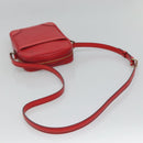 LOUIS VUITTON Epi Danube Shoulder Bag Red M45637 LV Auth ep9002-7