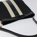 GUCCI Shoulder Bag Canvas Gold Black 001 4231 001998 Auth ep9008-6